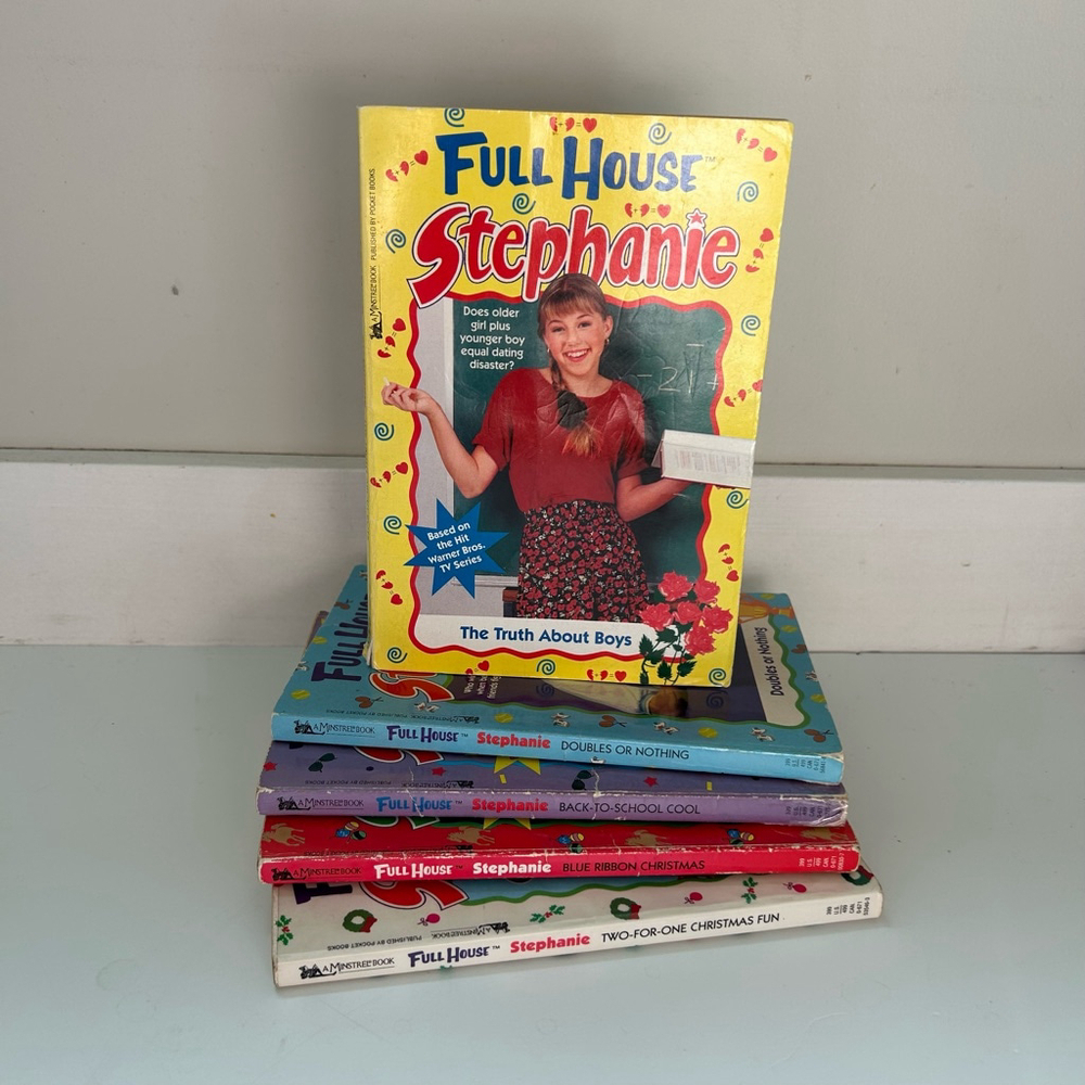 Vintage 90’s Full House Stephanie Book Lot Retro Paperback Books